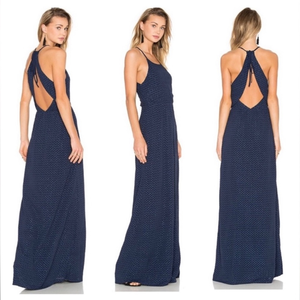 Calypso navy sequin dress new with tags!